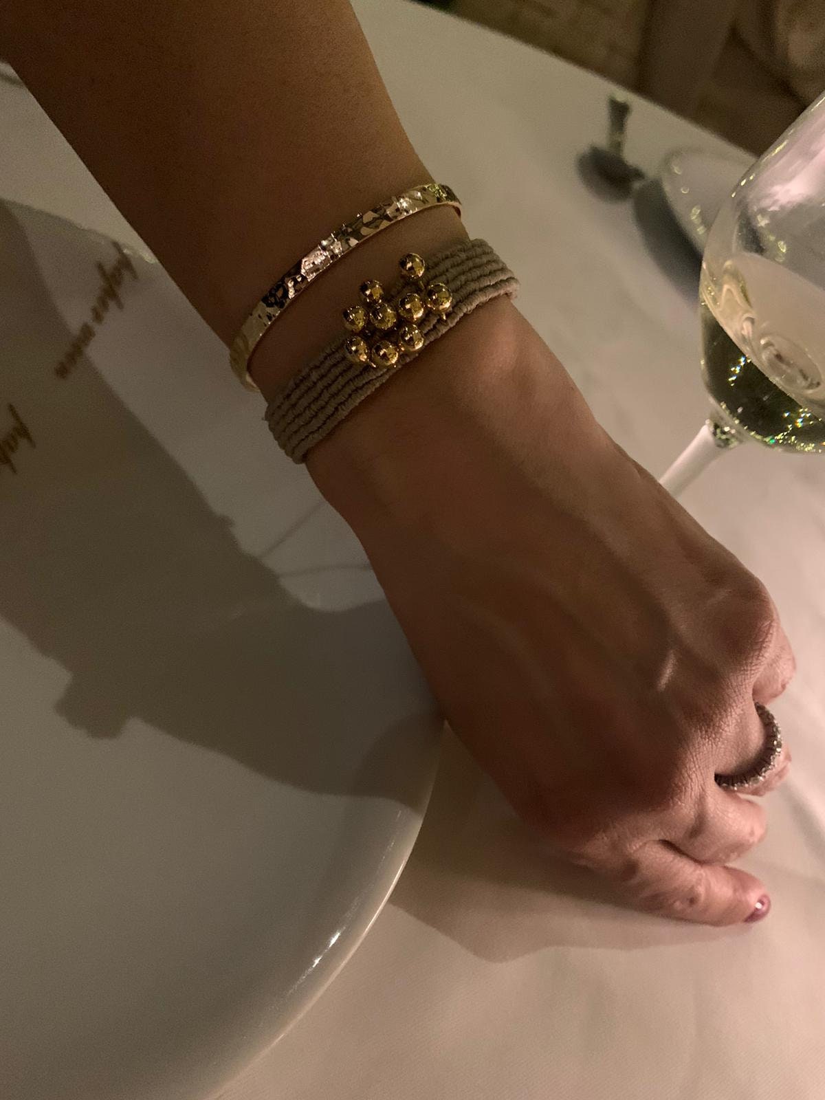 Macrame Knotted Friendship Bracelets & Brass Bracelet – Zey&Rose